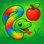 Play Snake.io Eat Food – Free Rainbow Snake Food Challenge